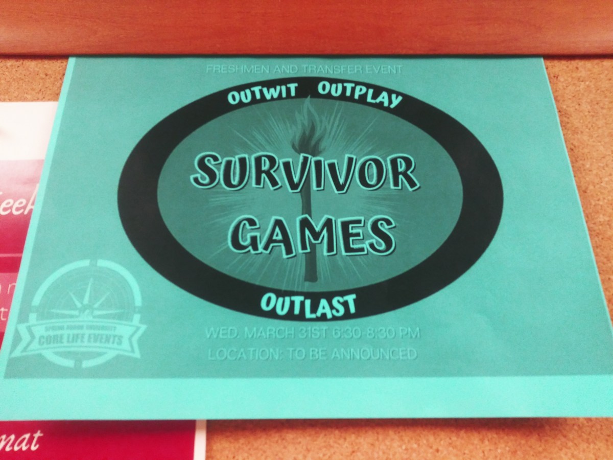 SAU’s First Survivor Games&nbsp;Postponed