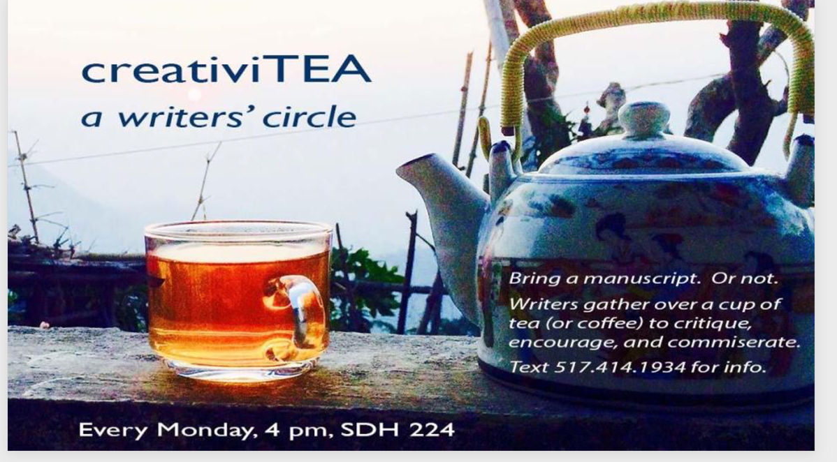 CreativiTEA: SAU’s Creative Writing&nbsp;Club